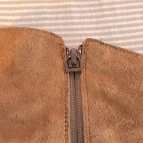 ⭐️THE NORTH FACE Leather Wedge Waterproof Zip Boots, Sz. 10, Excellent! 🤍 - Picture 13 of 15